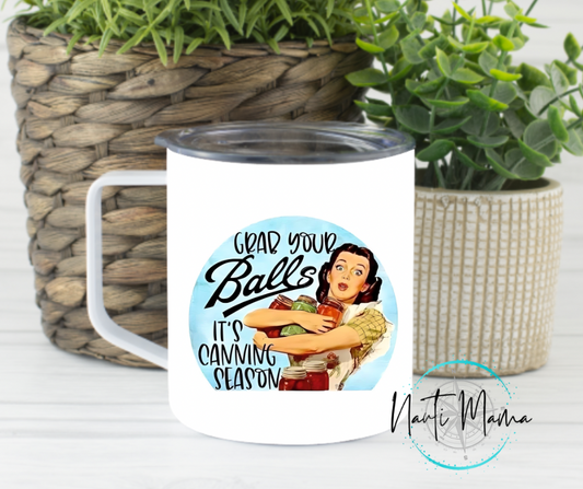 Grab Your Balls Camp Mug