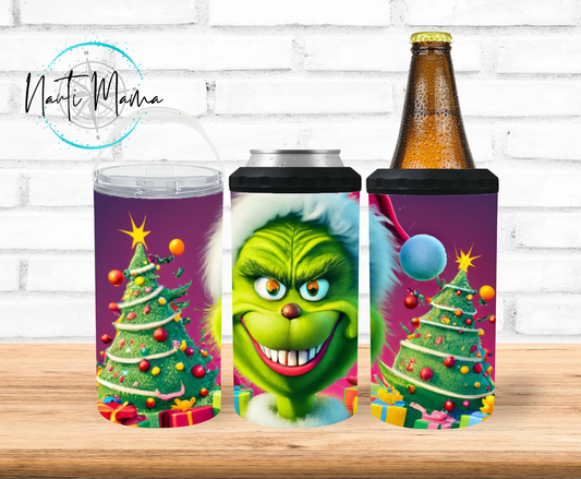 Grouchy Christmas  4/1 Can Cooler