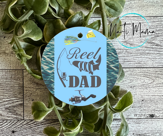 Reel Dad Ornament