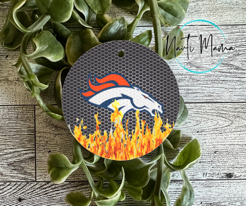 Denver Flame Ornament