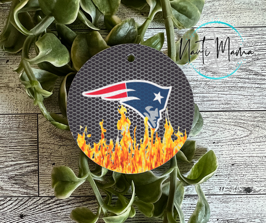 Heritage Patriot Flame Ornament