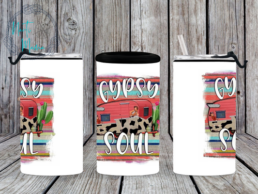 Gypsy Soul Retro Trailer 4/1 Can Cooler