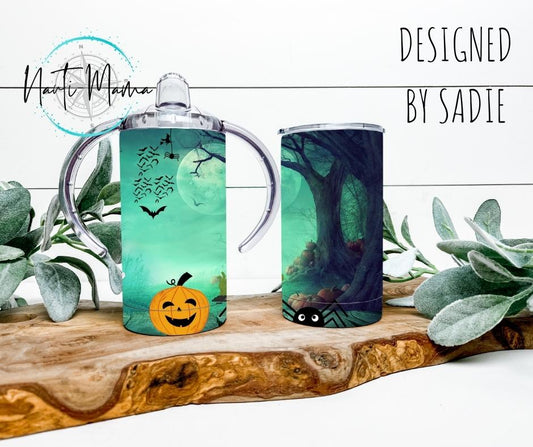 Spooky Nights by Sadie Dual Lid/Transition Cup